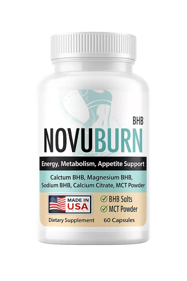 NovuBurn keto supplement bottle